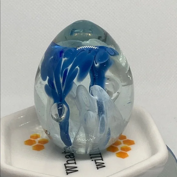 Glass Paperweight/Art Piece - Picture 2 of 7